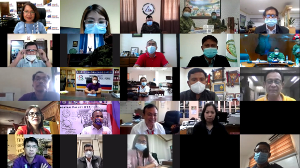 RPOC members check in via Zoom