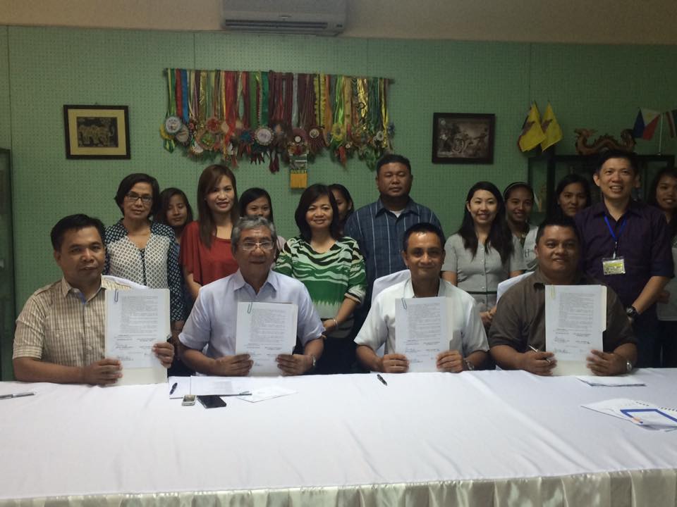 MOA Signing between DILG RO2 and NVSU-Bayombong Campus last June 15, 2016