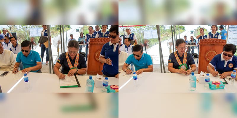 Signing of the Certificate of Turnover and Acceptance of the FY 2023 SGLG-IF Project