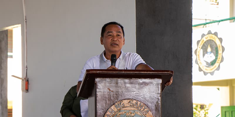 Mayor Robinion assured that the LGU would assist the beneficiary barangay in maintaining and managing the completed projects.