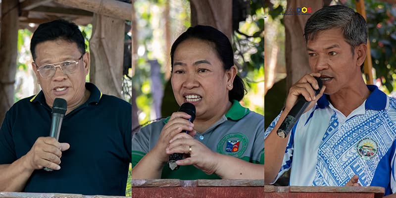 Headed by Hon. Valtoribio, Punong Barangay of Brgy. Bintawan Sur and Norte expressed their gratitude